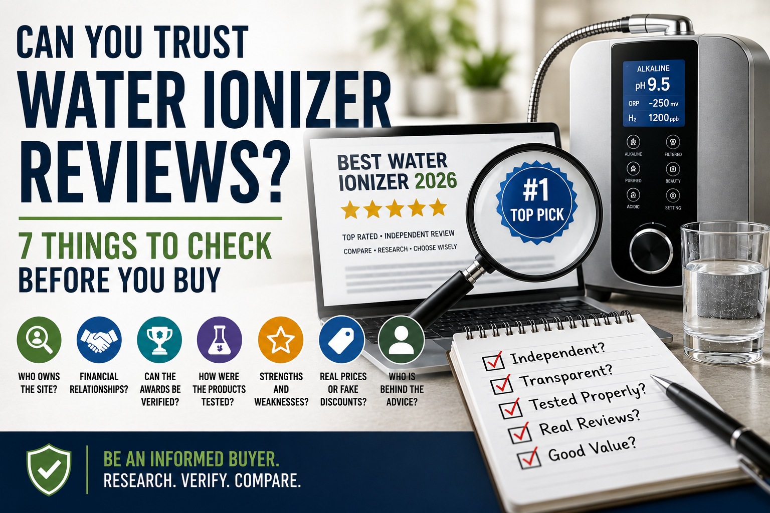 How to Trust Water-Ionizer-Reviews