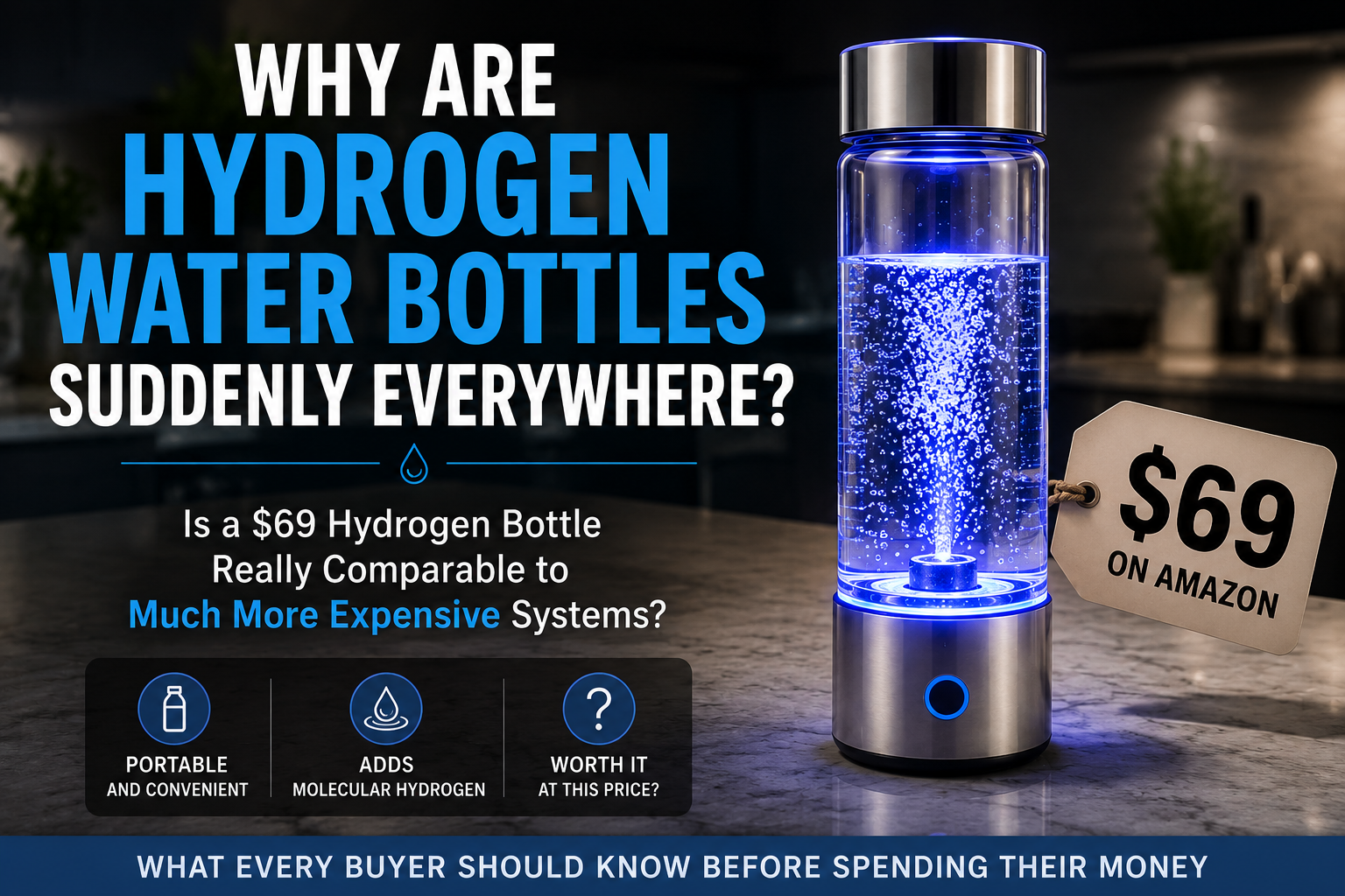 Why are Hydrogen Water Bottles Everywhere Why are Hydrogen Water Bottles Everywhere