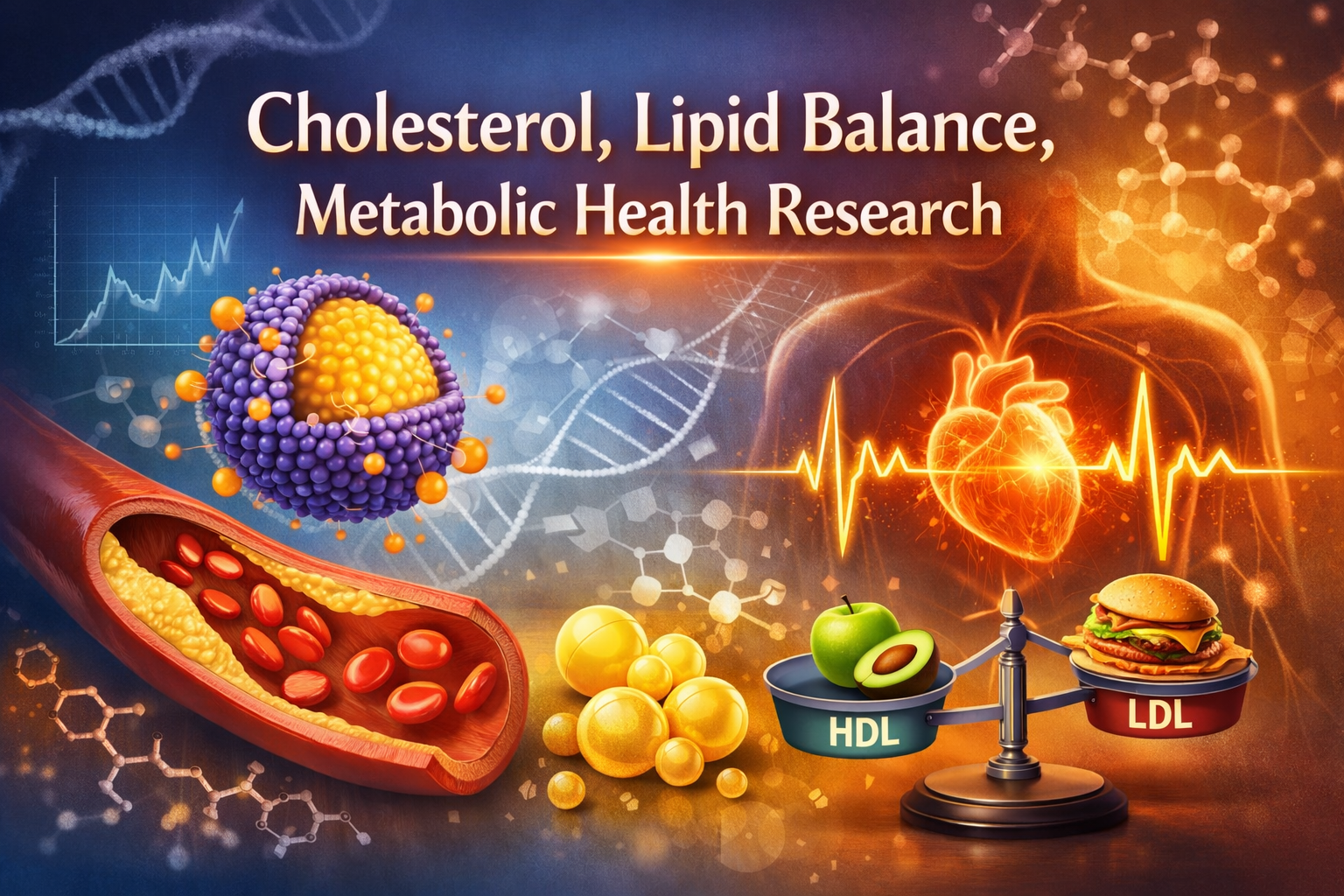 Cholesterol, Lipid Balance, Metabolic Health Research