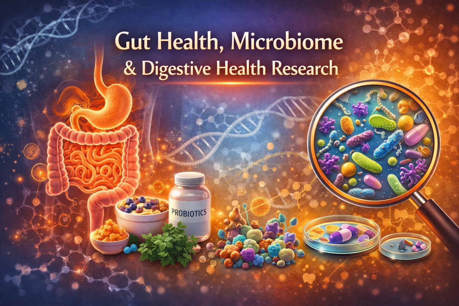 Gut Health, Microbiome & Digestive Health Research