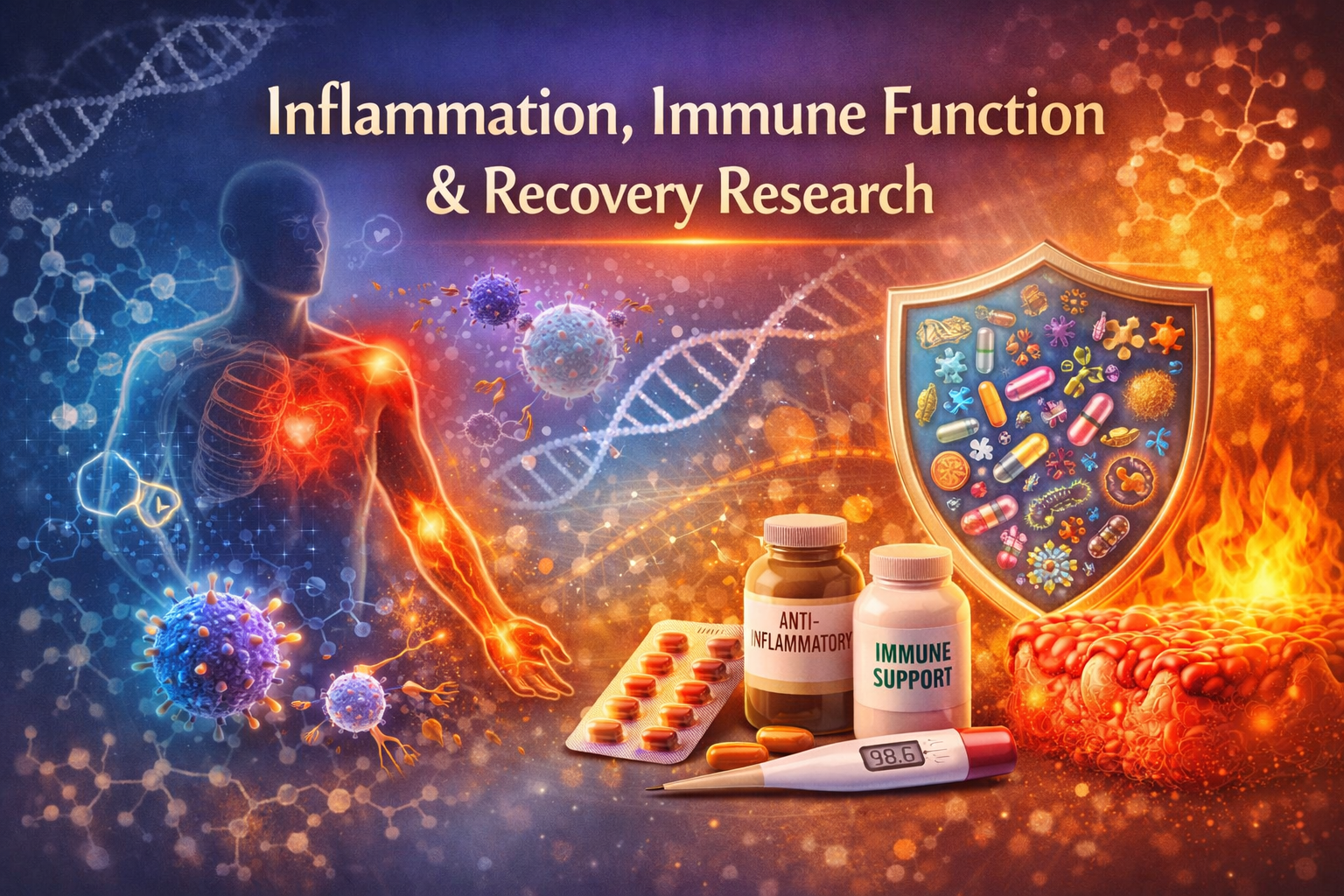 Inflammation, Immune Function & Recovery Research