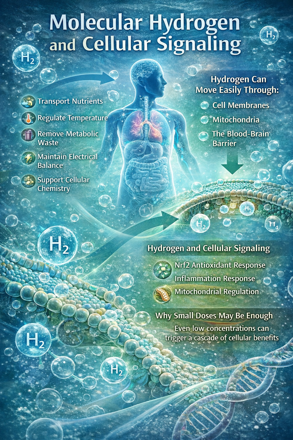molecular hydrogen and cellular signaling
