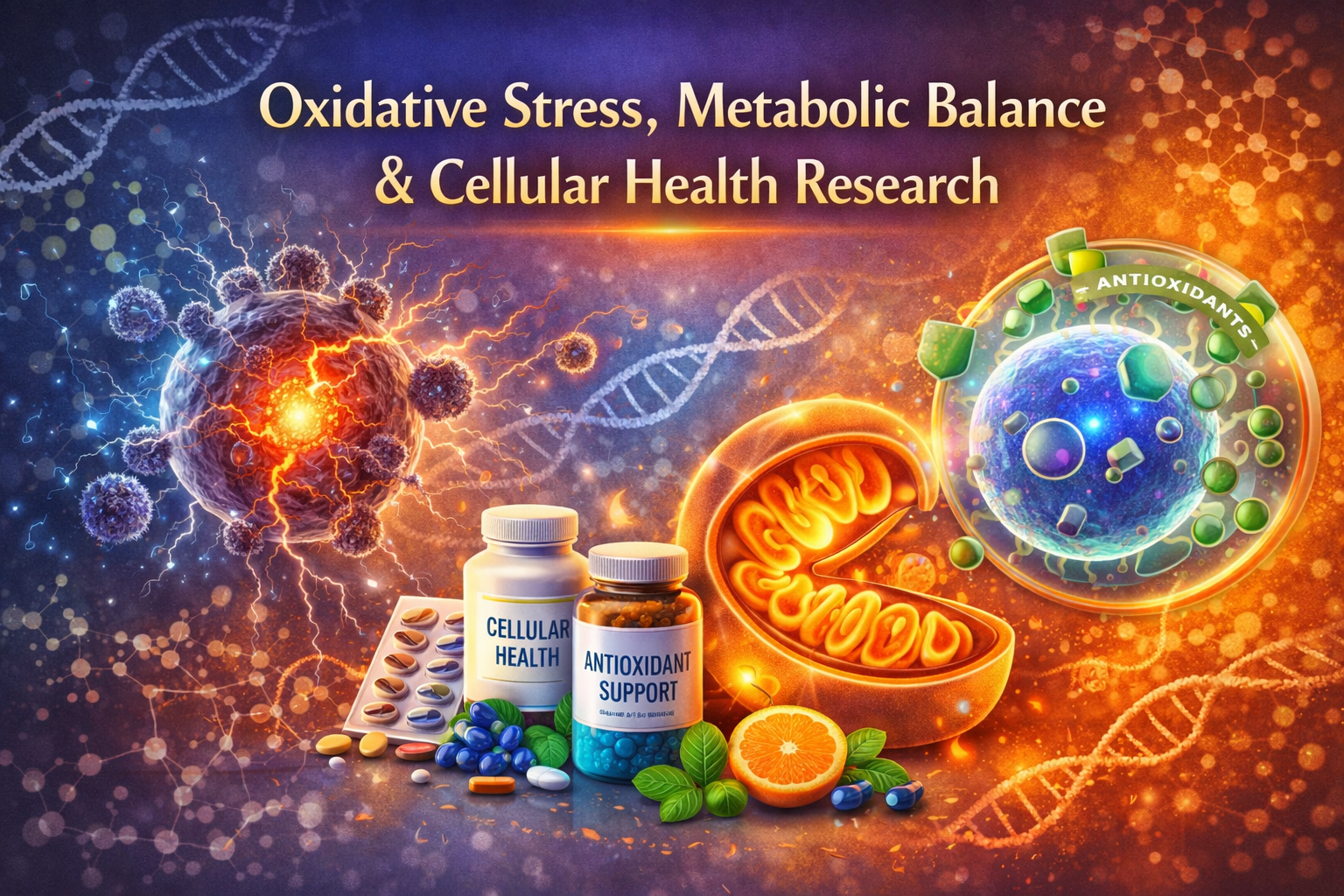 Oxidative Stress, Metabolic Balance & Cellular Health Research