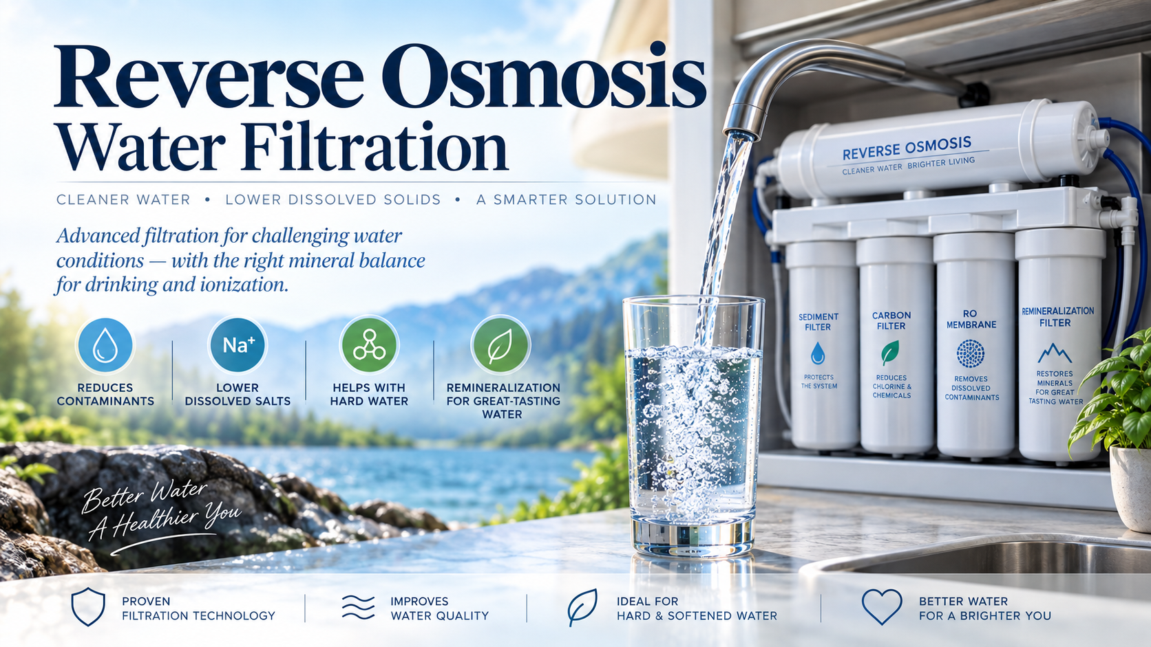 Reverse Osmosis Water Filtration Reverse Osmosis Water Filtration