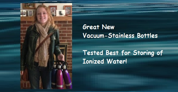 New Vacuum-Sealed, High-Quality, Double-Walled, Food-Grade Stainless Steel Sport Bottles!