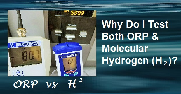 Why Test Both ORP and Molecular Hydrogen?